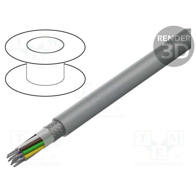 HELU Wire; LiYCY UL; 4x24AWG; shielded