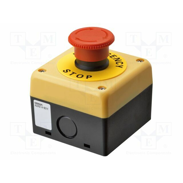OMRON Switch: emergency stop; 22mm; Stabl