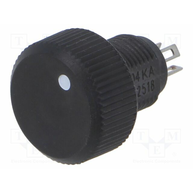 VISHAY Potentiometer: shaft; 100kΩ; single turn
