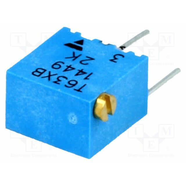 VISHAY Potentiometer: mounting; 2kΩ; multiturn; 250mW