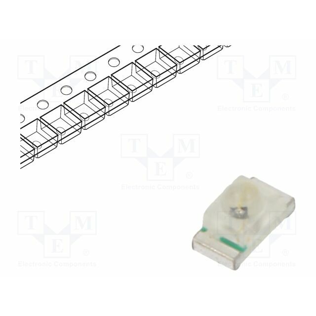 LUCKY LIGHT LED; yellow; SMD; 0603