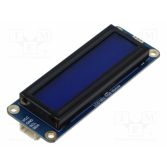 WAVESHARE Display: LCD; alphanumeric; 16x2; 87x32x13mm