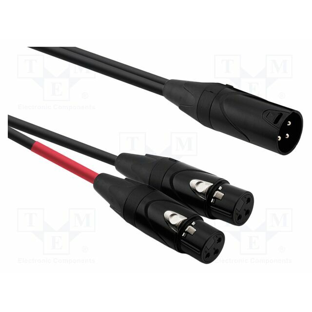 REDS MUSIC Cable; XLR male 3pin