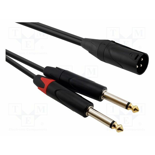 REDS MUSIC Cable; Jack 6,3mm