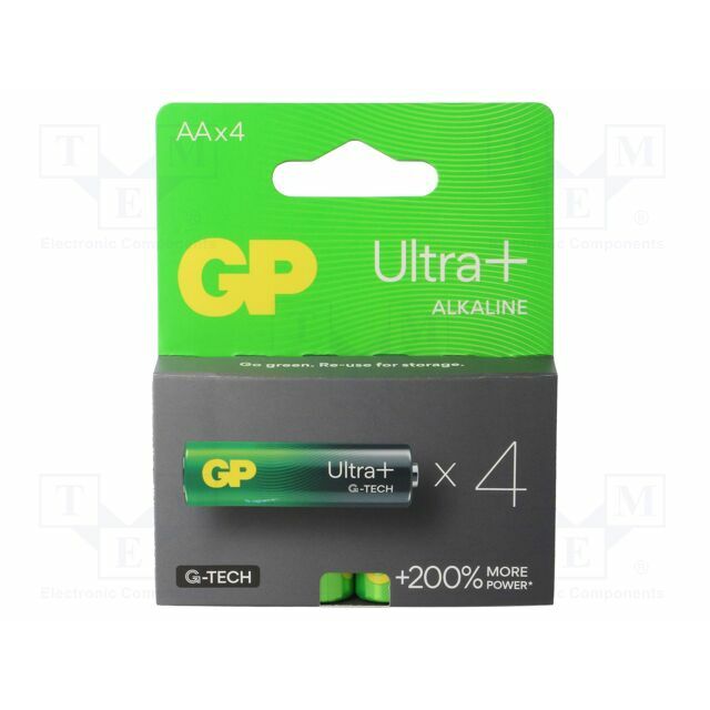 GP Battery: alkaline; AA; 1.5V