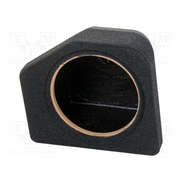 BASSER Car loudspeaker enclosure; MDF; black