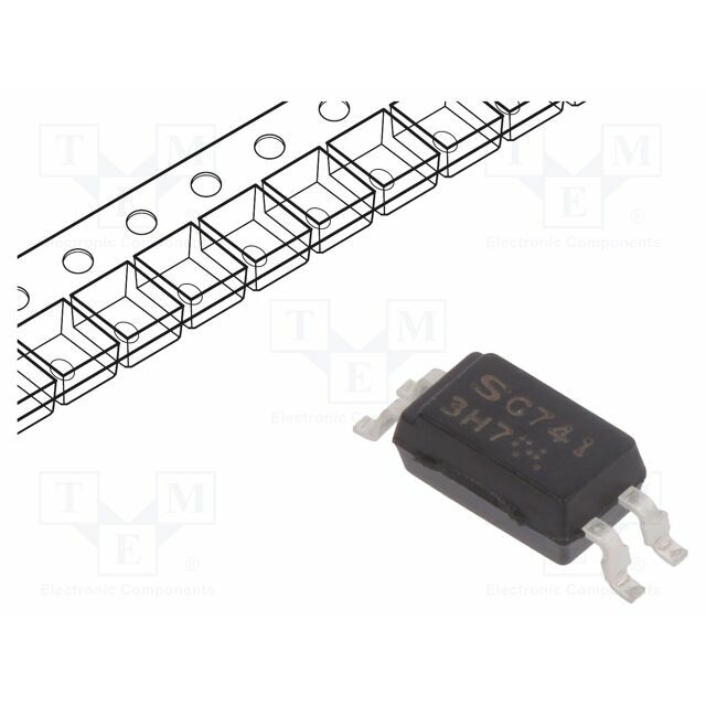 SHARP Optocoupler; SMD; Ch: 1; OUT: