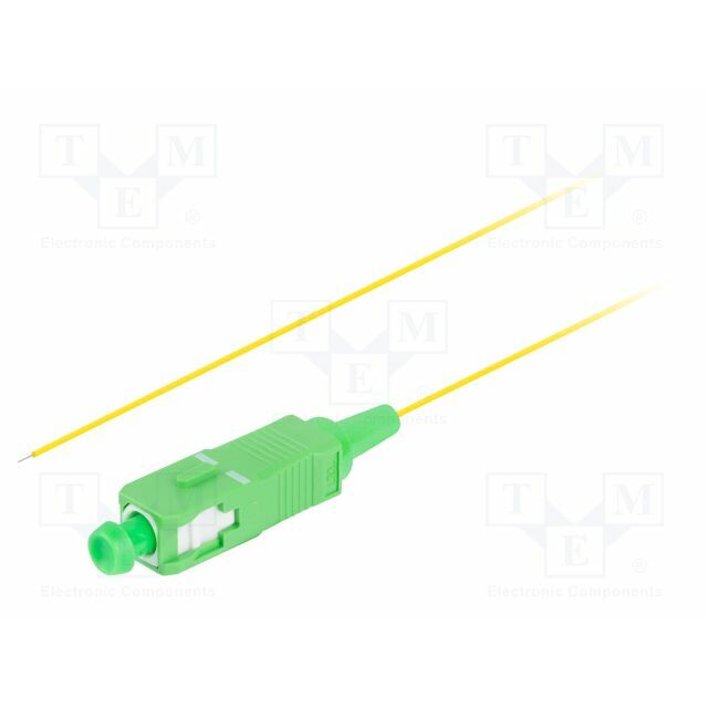 LANBERG Optic fiber pigtail; SC/APC; 2m