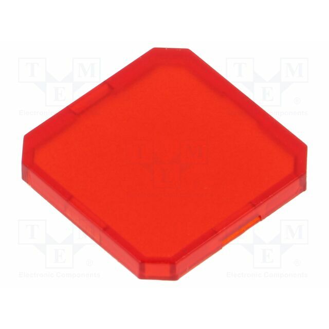 SCHLEGEL Actuator lens; OKTRON®-JUWEL; red |