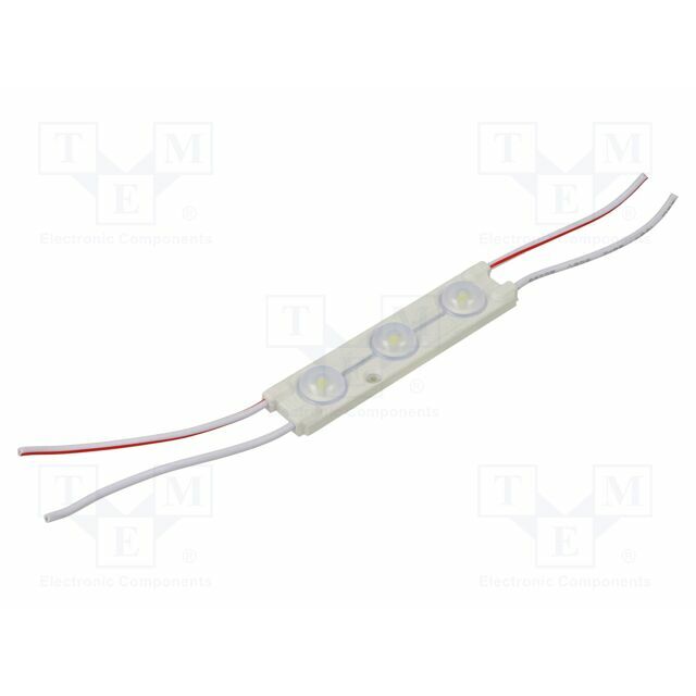 POS LED; white; 12000K; 720mW; 60lm