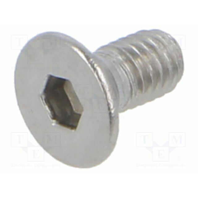 KRAFTBERG Screw; M3; M3x6; Head: countersunk