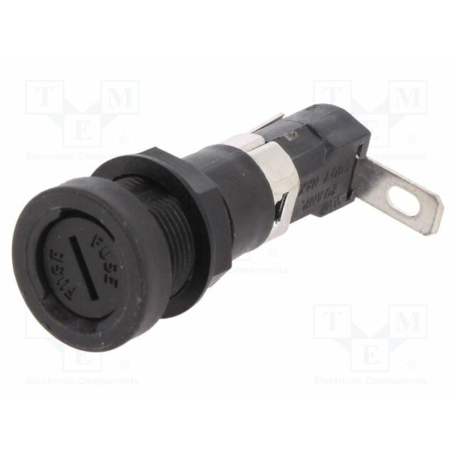 LITTELFUSE Fuse holder; 5x20mm; 16A; 250V