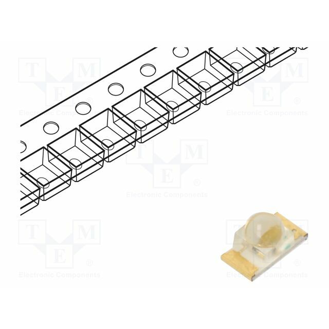 KINGBRIGHT ELECTRONIC LED; red; SMD; 1206