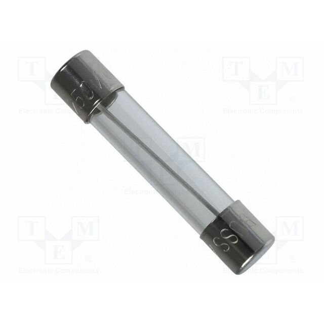 EATON/Bussmann Fuse: fuse; 6.3x32mm; cylindrical