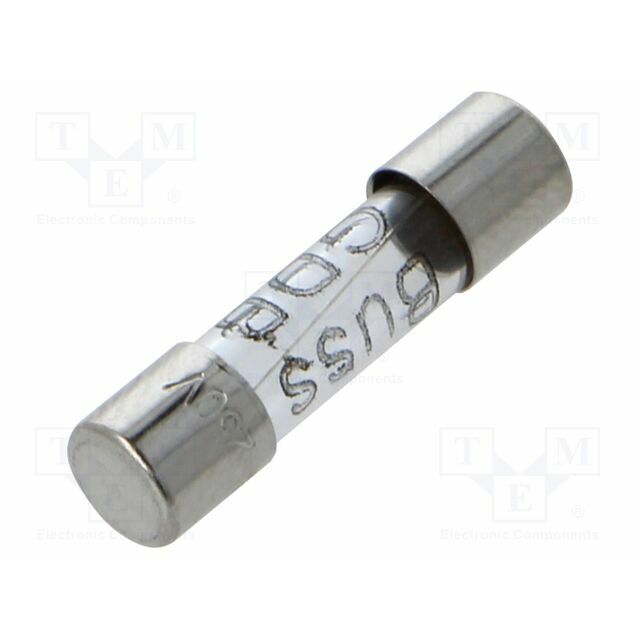 EATON/Bussmann Fuse: fuse; 5x20mm; cylindrical,glass