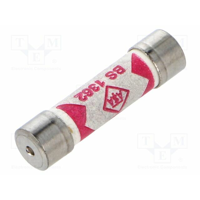 EATON/Bussmann Fuse: fuse; 6.3x25.4mm