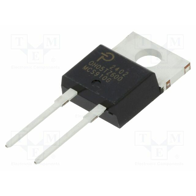 POWER INTEGRATIONS Diode: rectifying; THT; 600V