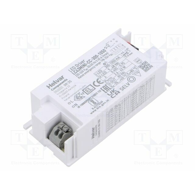 HELVAR Power supply: switching; LED; 42W