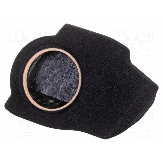 BASSER Car loudspeaker enclosure; MDF; black