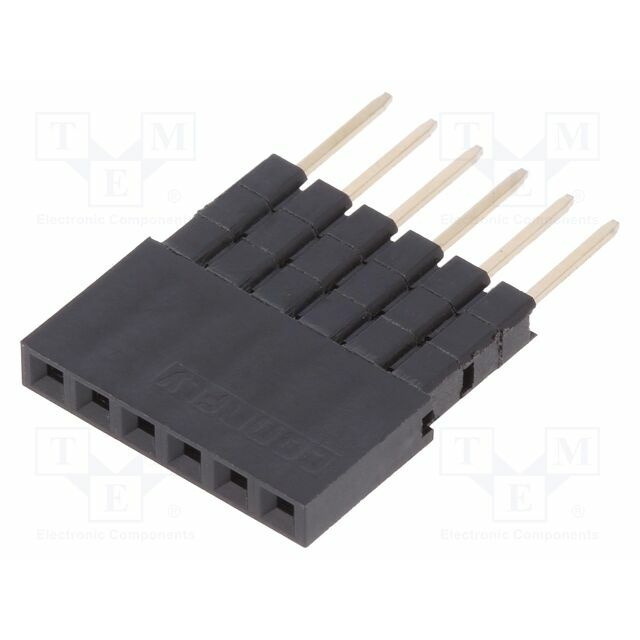 CONNFLY Connector: pin strips; socket; female