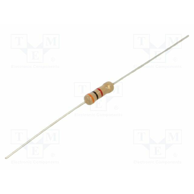 ROYAL OHM Resistor: carbon film; 3kΩ