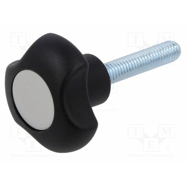 ELESA+GANTER Knob; Ø: 32mm; Ext.thread: