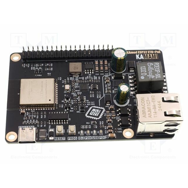 KAMAMI Dev.kit: Ethernet; uC: ESP32-S2-WROOM