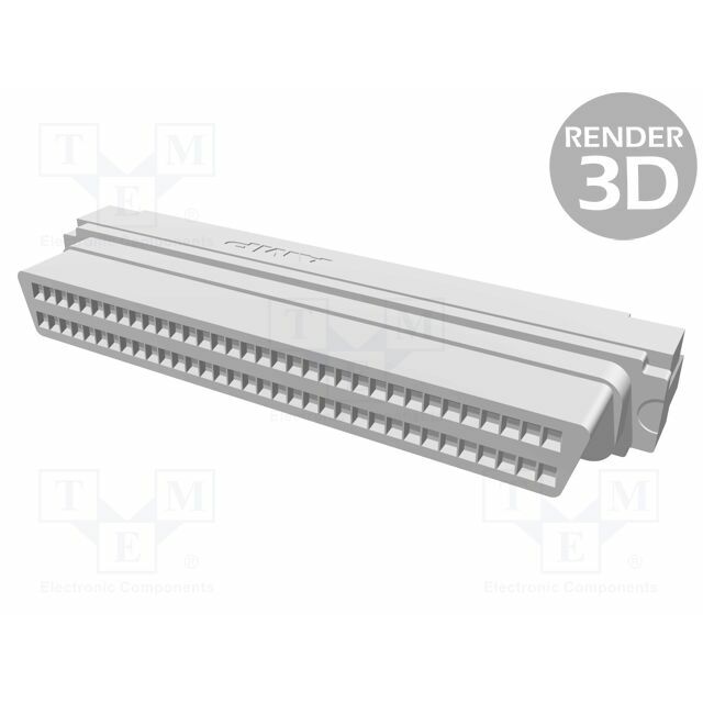 TE CONNECTIVITY Connector: SCSI; PIN: 68