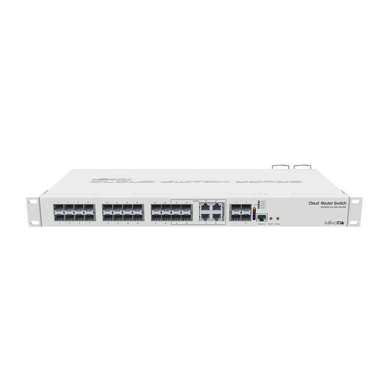 MikroTik CRS328-4C-20S-4S+RM Managed L2/L3 Switch, 1U