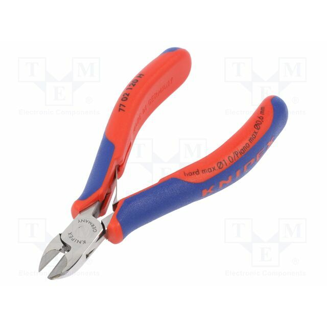 KNIPEX Side,cutting; two-component handle grips