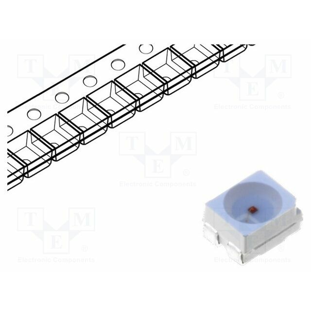 OPTOSUPPLY LED; yellow green; SMD; PLCC4