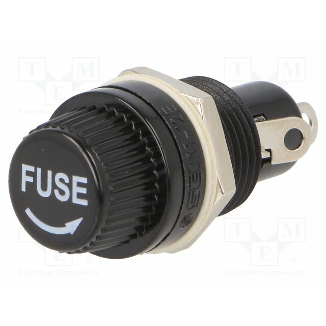 SCI Fuse holder; 5x20mm; 10A; 250V