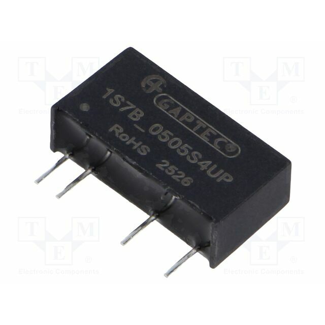 GAPTEC Electronic Converter: DC/DC; 1W; Uin: