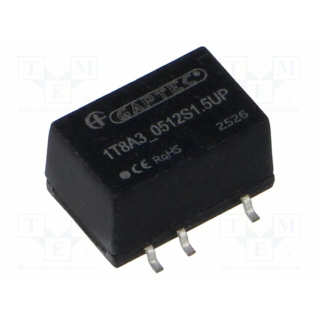 GAPTEC Electronic Converter: DC/DC; 1W; Uin:
