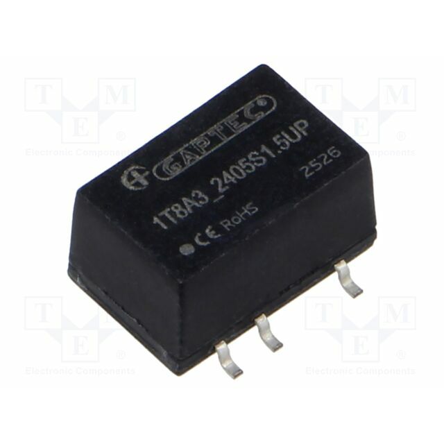 GAPTEC Electronic Converter: DC/DC; 1W; Uin: