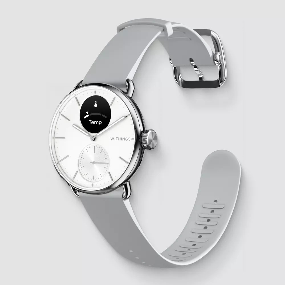 Viedpulkstenis Withings Scanwatch 2 38mm White