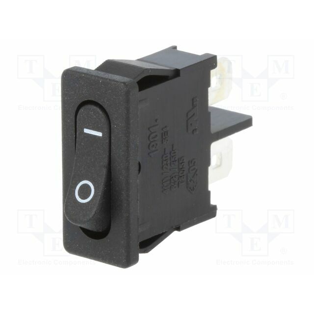 MARQUARDT ROCKER; SPST; Pos: 2; ON-OFF