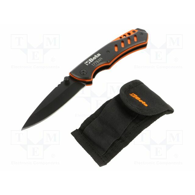 BETA Knife; Material: stainless steel; folding