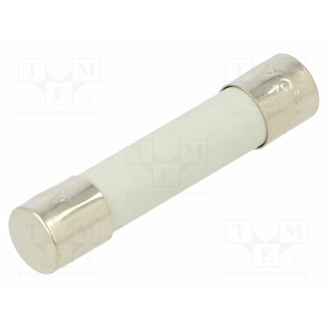 SCHURTER Fuse: fuse; 6.35x31.8mm