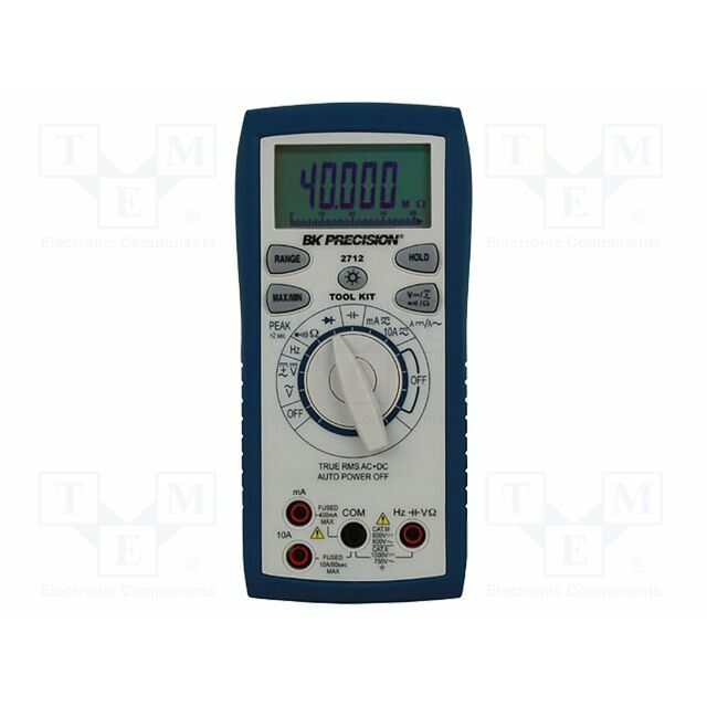B&K PRECISION Digital multimeter; LCD; 3