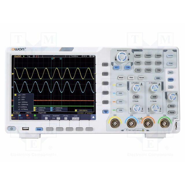 OWON Oscilloscope: digital; Ch: 4; 60MHz