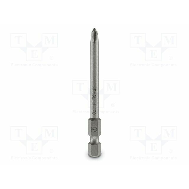 PHOENIX CONTACT Screwdriver bit; Phillips; PH1