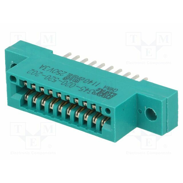 EDAC Connector: card edge; PIN: 20