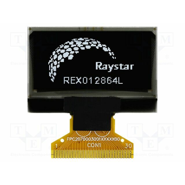 RAYSTAR OPTRONICS Display: OLED; graphical; 1