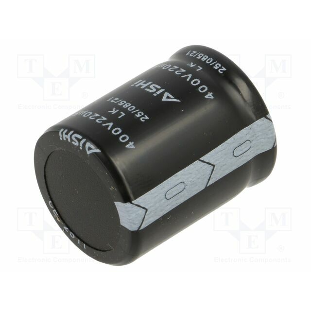 AISHI Capacitor: electrolytic; SNAP-IN,THT; 220uF
