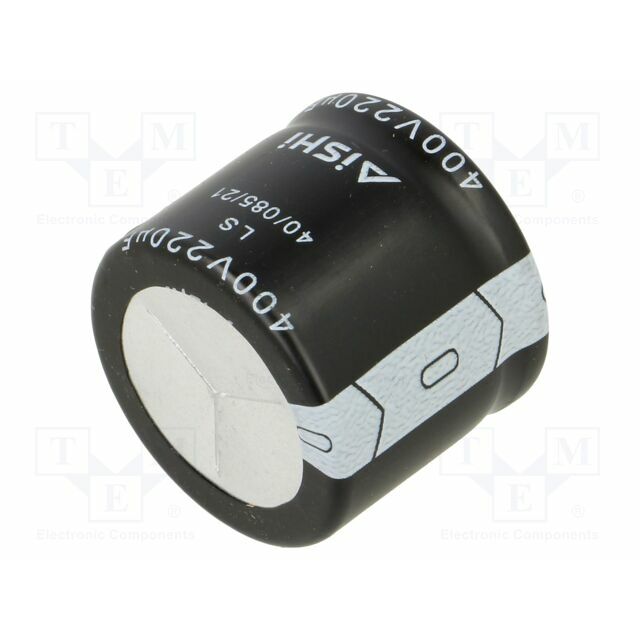 AISHI Capacitor: electrolytic; SNAP-IN; 220uF; 400VDC