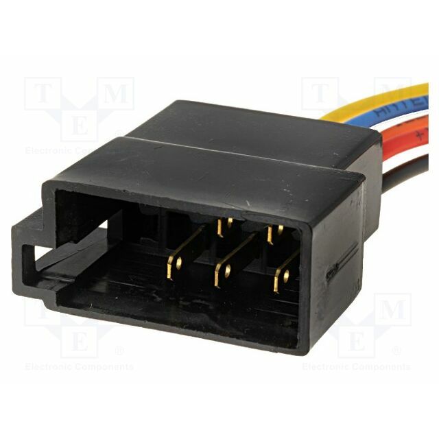 4CARMEDIA Car connector; ISO socket,cables