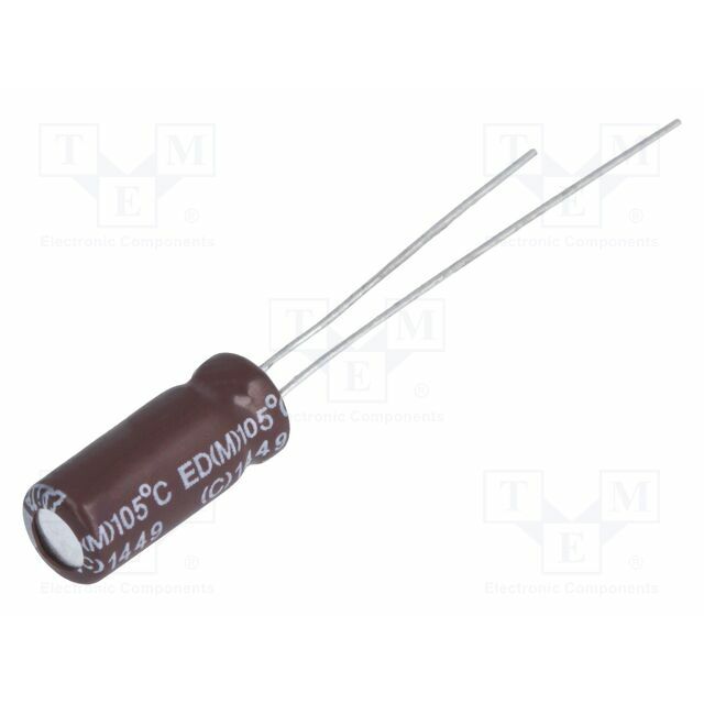 ELITE Capacitor: electrolytic; low ESR; THT
