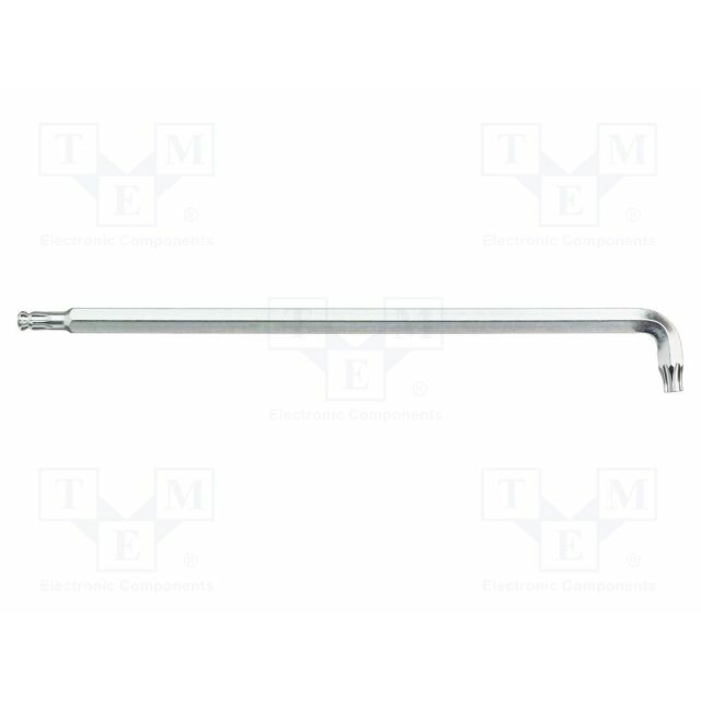 Wrench: Torx®; spherical; TX5; Overall len: