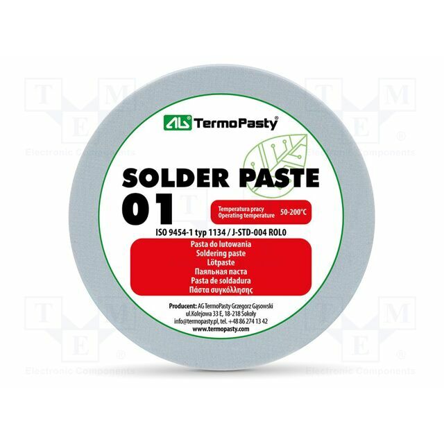 AG TERMOPASTY Flux: rosin based; halide-free